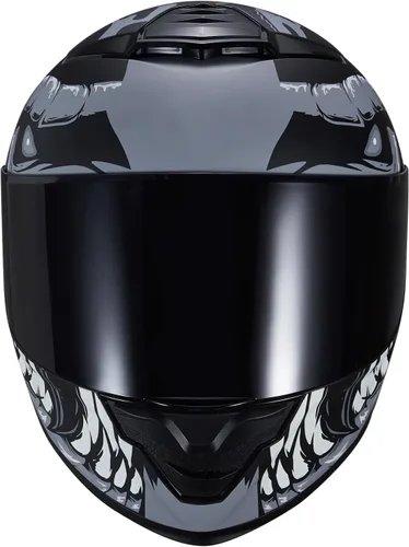 Miniatura 8 de Cascos de Motocicleta de Cara Completa WS-611 Casco de Moto de Calle para Adultos Hombres Mujeres Aprobado por DOT
