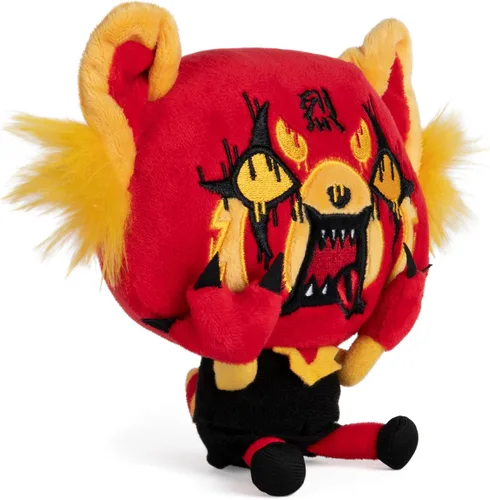 Miniatura 2 de GUND Sanrio Aggretsuko Red Rage Peluche Panda Rojo Netflix Original, 7 pulgadas