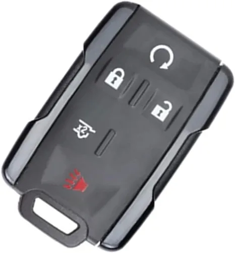 Miniatura 8 de Funda de repuesto para control remoto de entrada sin llave inteligente para llavero para Chevy Chevrolet Silverado Colorado GMC Canyon Sierra 2014