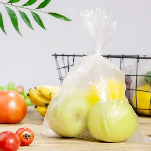 Miniatura 9 de OausTect Rollo de bolsa de plástico de 12 x 16 pulgadas, bolsas de almacenamiento de alimentos transparentes para frutas y verduras, 350 10 rollos