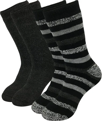 Miniatura 4 de HOT FEET - Calcetines térmicos para hombre, paquete de 24unidades, calcetines para frío extremo, para botas, calcetines de invierno con aislamiento