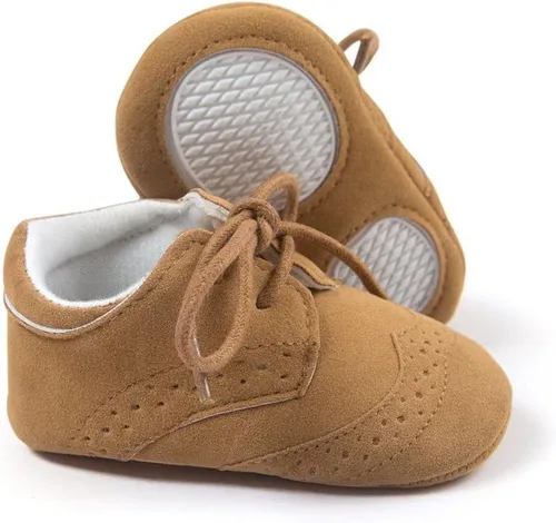 Miniatura 5 de ESTAMICO Zapatos para bebés niños Prewalker PU Sneakers