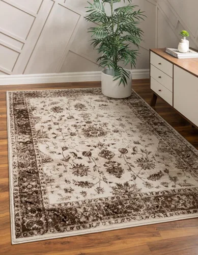 Miniatura 11 de Unique Loom Rushmore Collection Alfombra de área – Lincoln (2 x 3 pies, rectangular, crema/beige)