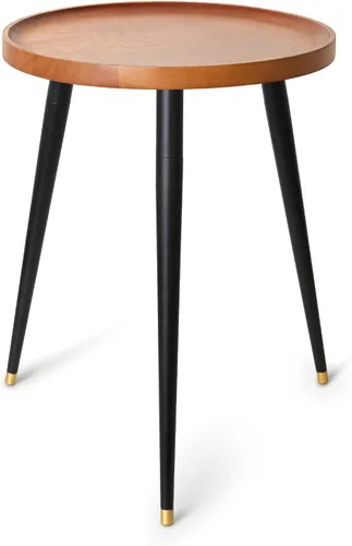 Miniatura 12 de KINNARY Soporte para plantas de interior, mesa de madera de mediados de siglo para macetas, soporte alto de metal resistente, decoración moderna
