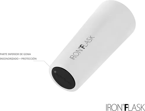 Miniatura 6 de IRON °FLASK Taza clásica - Botella de agua de acero inoxidable aislada al vacío, de doble pared, taza para beber, taza de viaje aislada