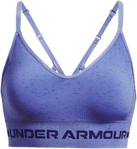 Miniatura 3 de Under Armour - Brasier largo y sin costuras de bajo impacto para mujer