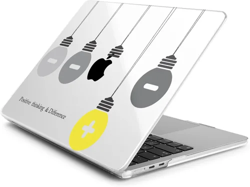 Miniatura 7 de Batianda Funda para MacBook Air de 15 pulgadas 2024 M3 2023 M2 modelo A3114/A2941, carcasa rígida de plástico de diseño único, cubierta de teclado