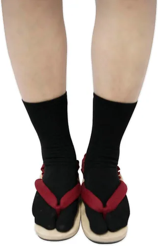Miniatura 3 de Anime Unisex Cosplay Versátil Verano Madera Zueco Zapatos Japonés Cosplay Oshitari Prop