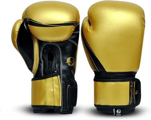 Miniatura 4 de Guantes de boxeo metálicos - MMA Muay Thai Training & Fight Oro