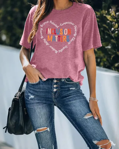 Miniatura 2 de Inclusion Matters - Camiseta para mujer con temática de salud mental y educación especial, camiseta para profesores, linda camiseta de terapeuta