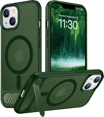 Miniatura 104 de Funda para iPhone 11 con compatibilidad magnética, [Soporte invisible incorporado][Compatible con MagSafe]