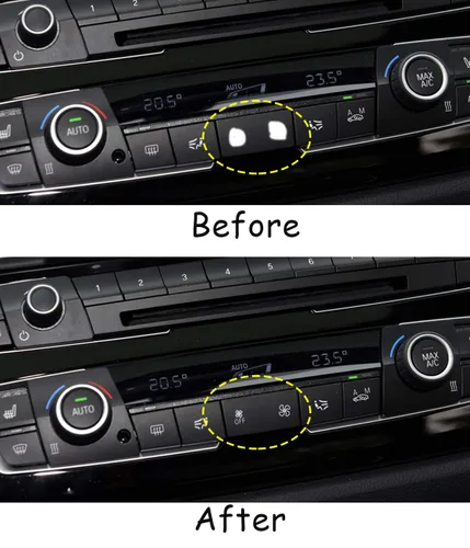Miniatura 3 de Jaronx Para BMW A/C Panel de control de clima ventilador botón de velocidad de reemplazo, apto para BMW 1' F20/F21,2' F22/F23,3' F30/F31/F34/F35,4