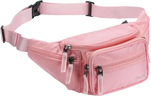 Miniatura 11 de ProCase Riñonera y Mochila de Cintura para Hombres y Mujeres, Bolsa de Cadera para Viaje, Senderismo, Correr y Deportes al Aire Libre