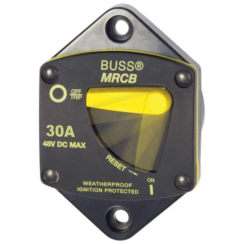 Miniatura 19 de Blue Sea Systems - Disyuntor 7035 Serie 187, montaje en panel, 25 A