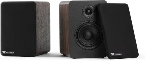 Miniatura 3 de Victrola Monitores M1: altavoces de monitor de estantería alimentados, transmisión inalámbrica Bluetooth, sonido estéreo premium, se empareja