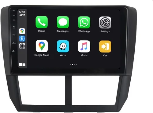 SYGAV Android 11 coche estéreo para 2007 2008 2009 2010 2011 2012 Subaru Forester Radio inalámbrico Carplay GPS navegación HD 1280x720 pantalla