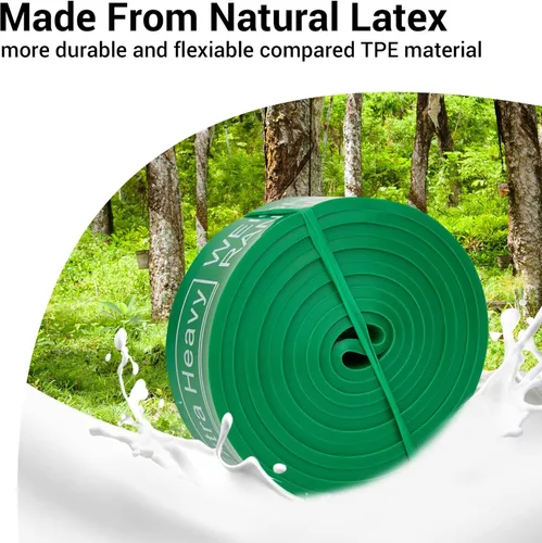 Miniatura 2 de TheFitLife - Bandas de asistencia para dominadas - Bandas de resistencia para entrenamiento, bandas largas de ejercicio para fitness, banda