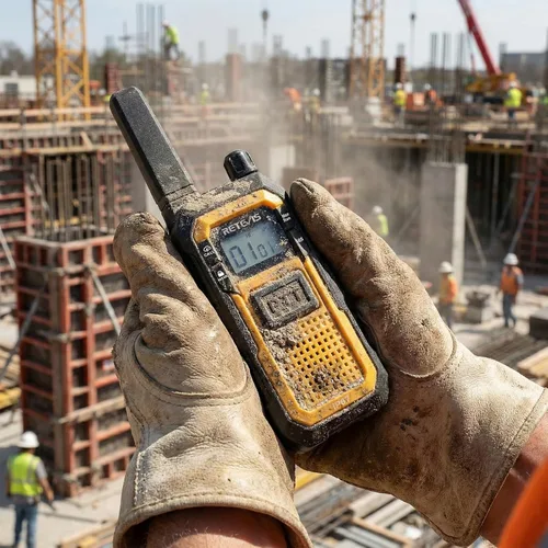 Miniatura 16 de Retevis RB48 Walkie Talkies Impermeables, Radio Bidireccional de Alta Resistencia, Triple Prueba Avanzada, Llamada por Vibración, USB-C, SOS