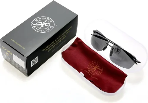 Miniatura 6 de SAMBA SHADES Maui Sports Navigator - Lentes de sol bifocales para hombres y mujeres, ultra flexibles TR90, color negro +2.25