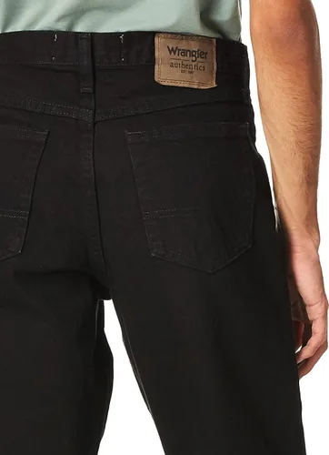 Miniatura 2 de Wrangler Authentics Jeans clásicos para hombre, corte holgado, con 5 bolsillos de algodón