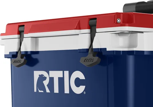 Miniatura 9 de RTIC - Enfriador con ruedas ultraligero de 22 cuartos de galón con asa, caja de hielo portátil aislada para playa, bebidas, camping, picnic, pesca