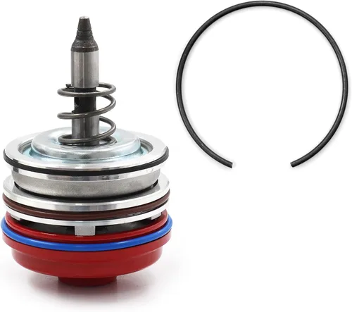 Miniatura 7 de Conjunto de Pistón de Servo de Alto Rendimiento con Cubierta y Anillo de Retención Compatible con Corvette 700R4 4L65E 4L70E 4L60E 1982-2014 Rojo