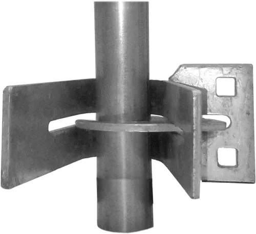 Miniatura 2 de Pestillo de desplazamiento rodante – cerradura y cierre: (para 1-5/8 pulgadas a 1-7/8 pulgadas) cerrojo de la valla de enlace de cadena