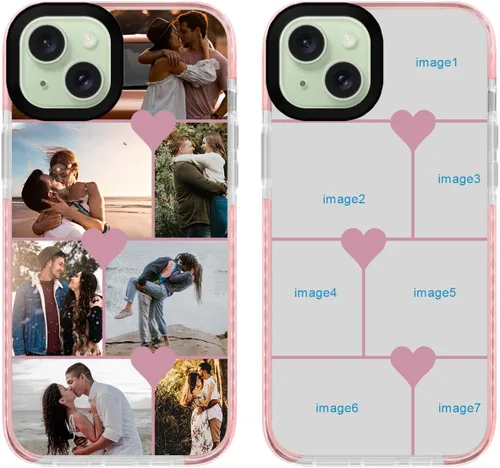 Miniatura 11 de Funda personalizada para iPhone 12 Pro Max, funda personalizada con collage de fotos con múltiples imágenes, funda de teléfono personalizada