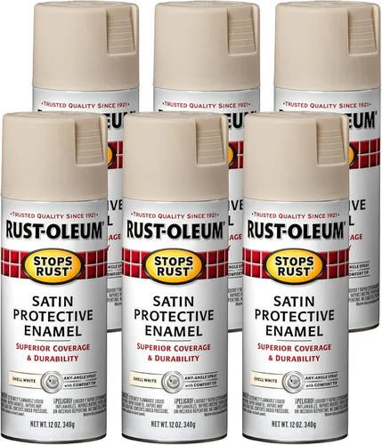 Miniatura 47 de Rust-Oleum 285092 - Pintura en aerosol para prevención del óxido, 12 onzas, transparente satinado Satinado claro