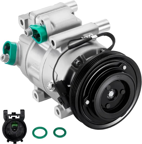 Miniatura 25 de BDFHYK 178324 Compresor de aire acondicionado con embrague compatible con Hyundai Accent 2012 2013 2014 2015 2016 2017 L4 1.6L, compatible con Kia