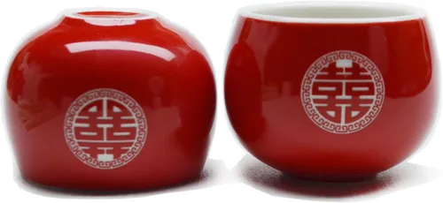 Miniatura 10 de Juego de regalo de té de porcelana china, tetera de servicio con 4 tazas y bandeja, elegante juego de ceremonia de té para adultos, decoración