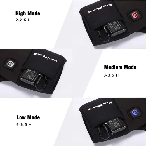 Miniatura 4 de Sun Will Baterías recargables de polímero de litio de 7.4 V 3000 mAh para guantes calentados, calcetines, sombreros, pasamontañas, máscara de esquí