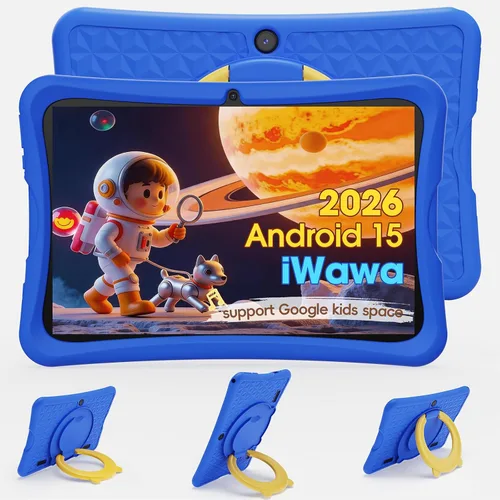 Miniatura 10 de DigiLand Android 15 Kids Tablet, tabletas de 10.1 pulgadas, 6 GB de RAM+32 GB de ROM (ampliar a TF), control parental, software para niños 10