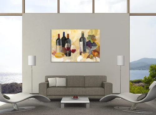 Miniatura 4 de Jaxson Rea Lienzo de Albena Hristova "Fine Vintage Reds Gallery, 36" x 24