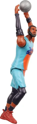 Miniatura 11 de Space Jam: A New Legacy - Figura de acción de basquetbolista de 5 pulgadas de Lebron James con propulsor de cohete ACME 4000