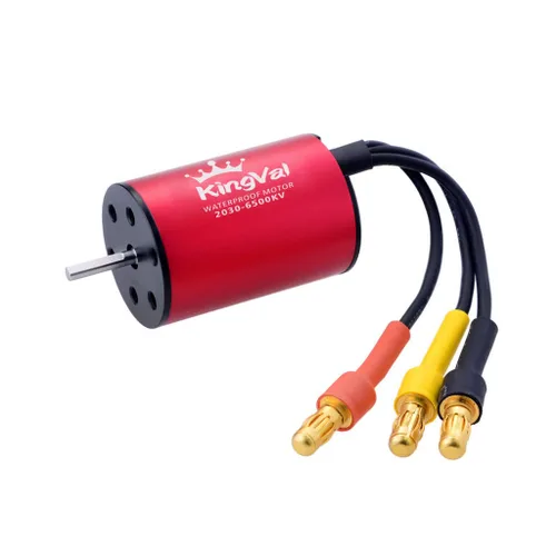 Miniatura 12 de KingVal Reemplazo 2845 2600KV Eje de motor sin escobillas impermeable 0.125 in compatible con 1/14 RC Car