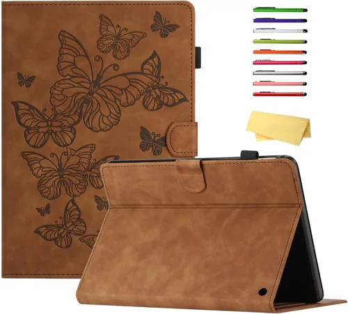 Miniatura 22 de Funda para tablet Amazon Fire HD 8 y Fire HD 8 Plus (12ª/10ª generación, versión 2022/2020) de 8 pulgadas con soporte, soporte para lápices, 06 #