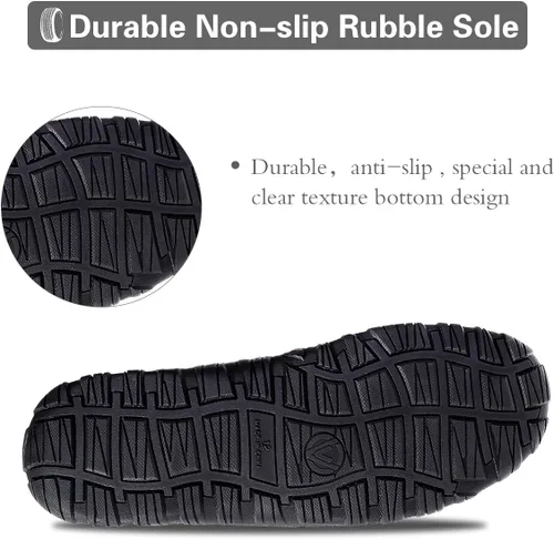 Miniatura 4 de shoeslocker Zapatillas para hombre de microgamuza mocasín de espuma viscoelástica para casa