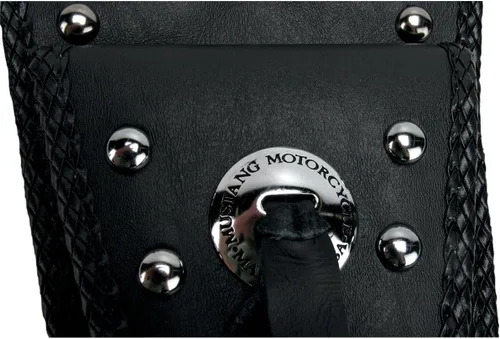 Miniatura 4 de Mustang Asientos de motocicleta con tachuelas con bolsa