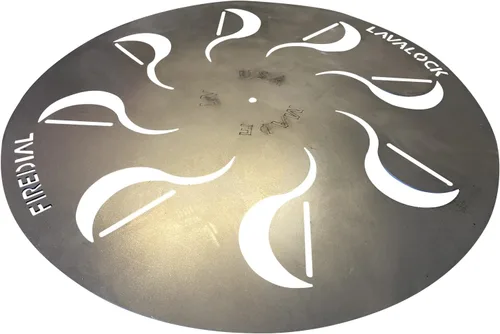 Miniatura 8 de Sistema de gestión de calor con placa deflectora FireDial para barbacoas de carbón y parrillas ahumadoras, UDS, WSM, Kettle (Para WSM de 18 pulg.)