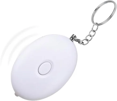 Pain Safari Llavero de alarma personal para mujeres, niños y ancianos | Sirena de seguridad de 125 dB | Herramienta de autodefensa de rango de 1