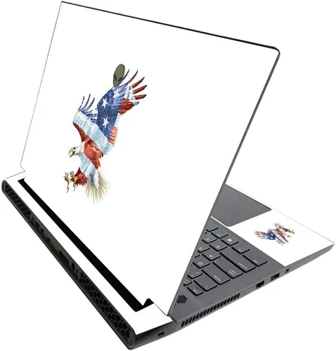 Miniatura 476 de MightySkins - Skin brillante con purpurina para Alienware M17 R3 (2020) y M17 R4 (2021) - Diversión de los años 90 Acabado duradero con purpurina