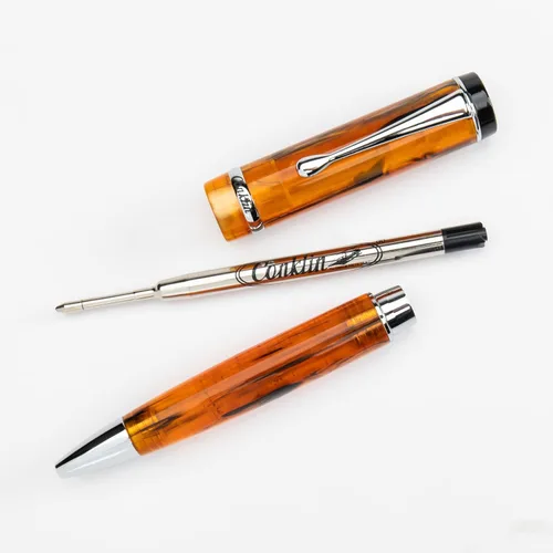 Miniatura 7 de Conklin Duragraph - Bolígrafo en ámbar, instrumento de escritura de lujo con acabado ámbar cálido, el mejor regalo para profesionales