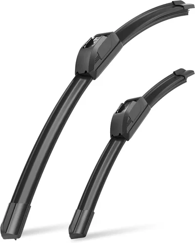 Miniatura 74 de Paquete de 2 limpiaparabrisas de repuesto para todas las estaciones, compatibles con CR-V 16-12, RAV4 22-13 y más, fáciles de instalar