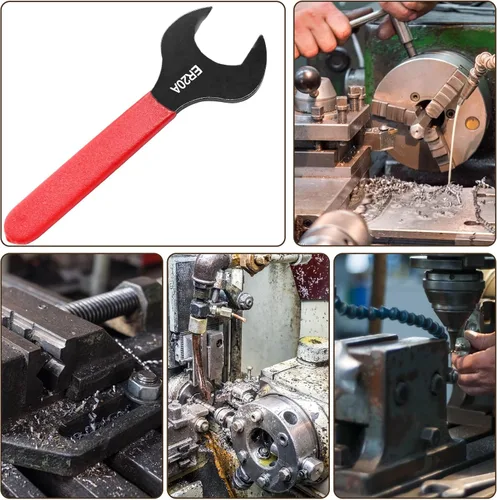 Miniatura 6 de Hordion 1 llave de portabrocas para torno ER20A tuerca de sujeción, llave inglesa de 1.181 in