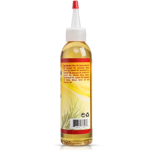Miniatura 2 de SuperGro Aceite para el cabello y el cuero cabelludo para hidratar, fortalecer, nutrir, brillar, mezcla de suero ligero de ricino negro para cuero