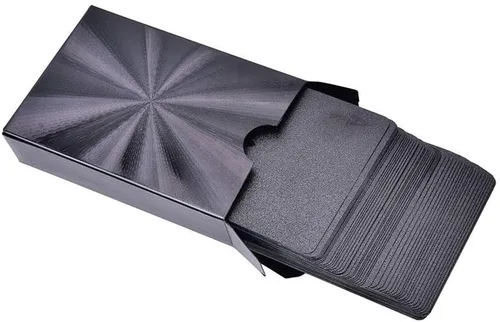 Miniatura 6 de Naipes de lujo 100% impermeables y flexibles, hechas de plástico, 52+2 póker