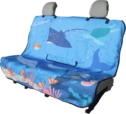 Miniatura 50 de Funda protectora de asiento de automóvil, para asientos delanteros, para entrenamiento de gimnasio, correr, nadar, playa y senderismo, impermeable