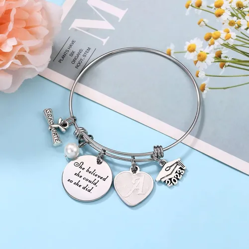 Miniatura 4 de M MOOHAM Graduation Gifts for Her 2023, High School College Graduation Gifts Inspirational Graduation Bracelet
