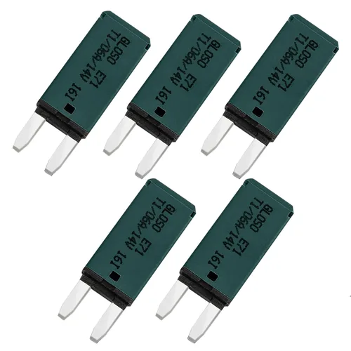 Miniatura 24 de GLOSO Mini disyuntor ATM E71 0.110 in Disyuntores automáticos de 20 amperios de reinicio automático (T1) - 1 paquete (20A)